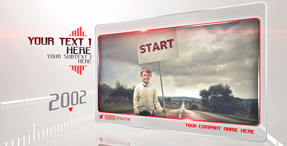 Clean Corporate Timeline - VideoHive 5046033