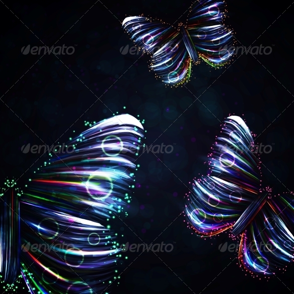 Abstract Butterfly - Animals Characters
