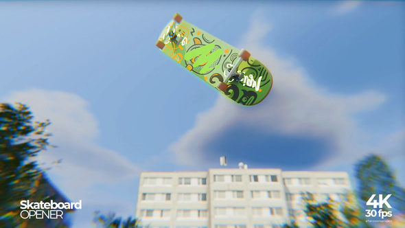 Skateboard Opener Openers template preview