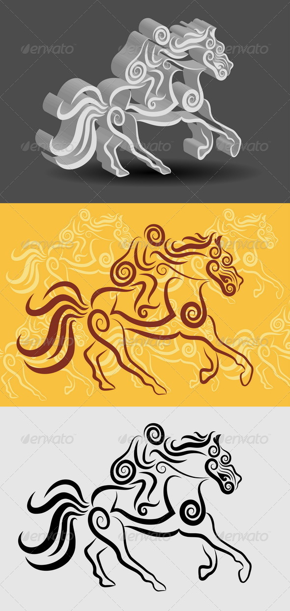 Jockey Symbol - Sports/Activity Conceptual