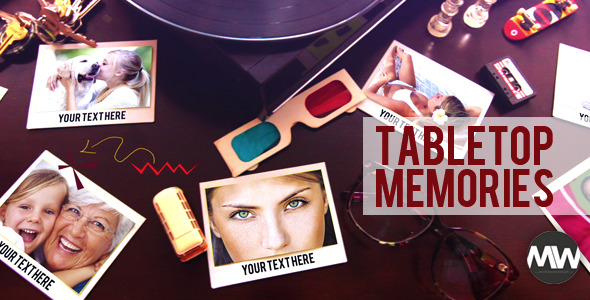 Photographs and Memories Tabletop