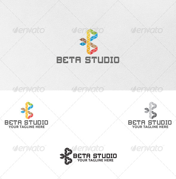 Letter B - Logo Template - Letters Logo Templates
