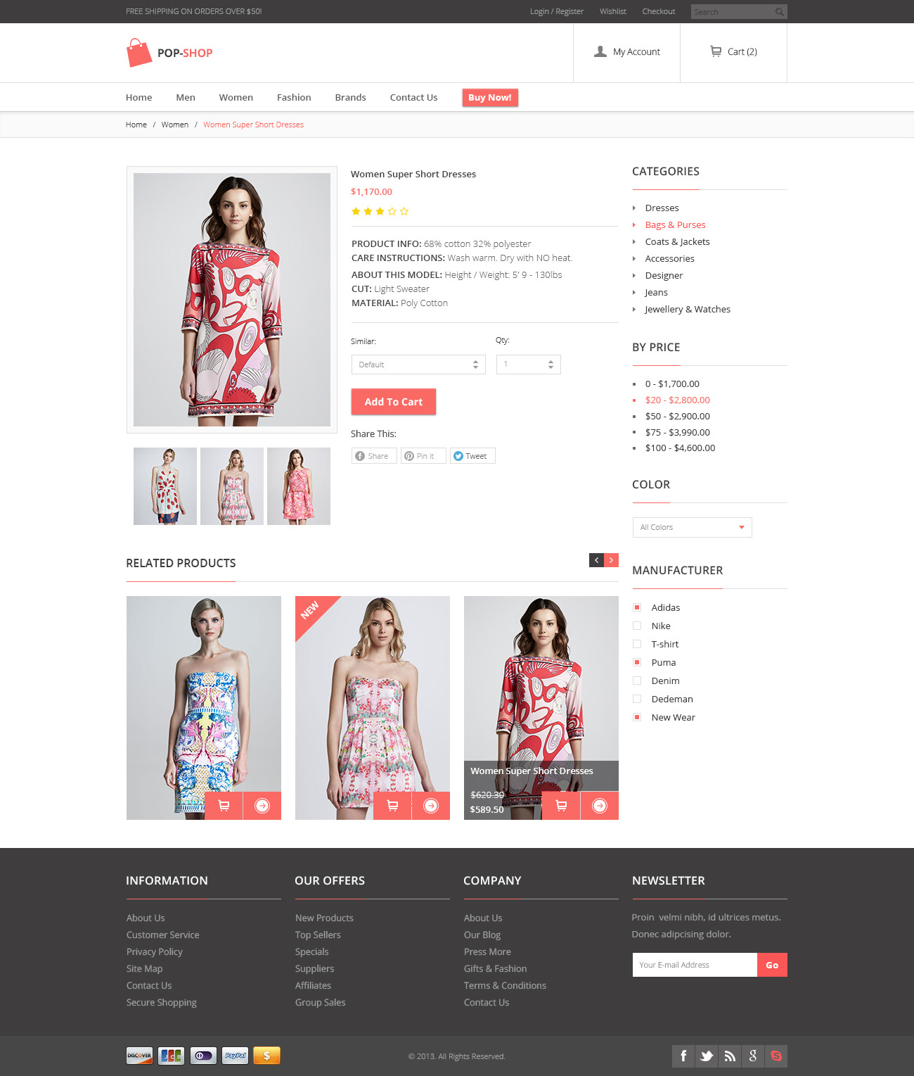 Popshop - Retail, Shopping, eCommerce PSD by ThemeMarket | ThemeForest