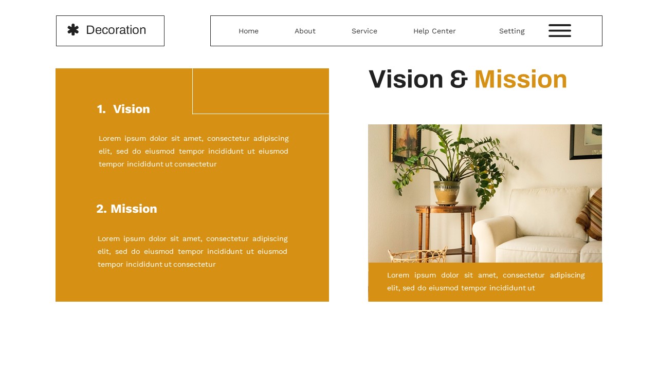 Decoration - Interior Design Powerpoint Templates, Presentation Templates