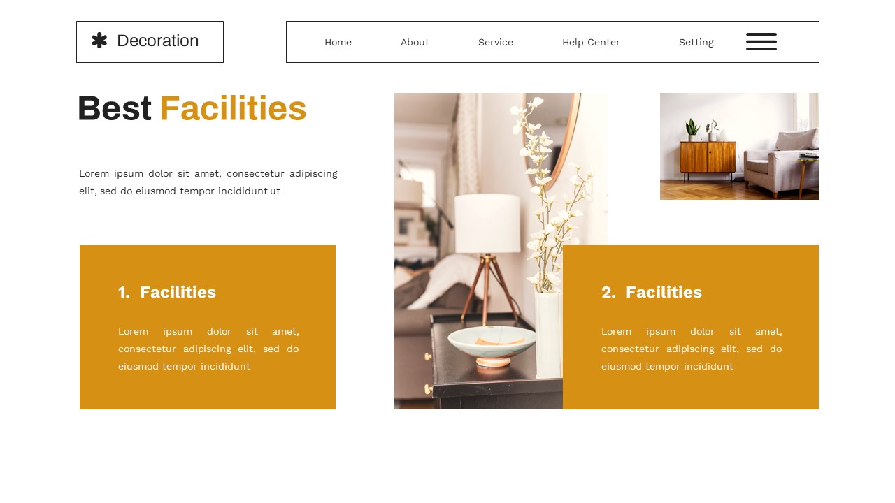 Decoration - Interior Design Keynote Templates, Presentation Templates