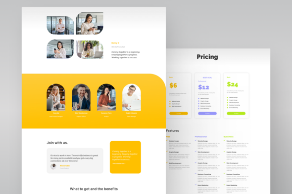 Modern Consulting Agency Elementor Template Kit for Startup IT Business & Professional Services