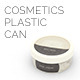 Cosmetics Plastic Can