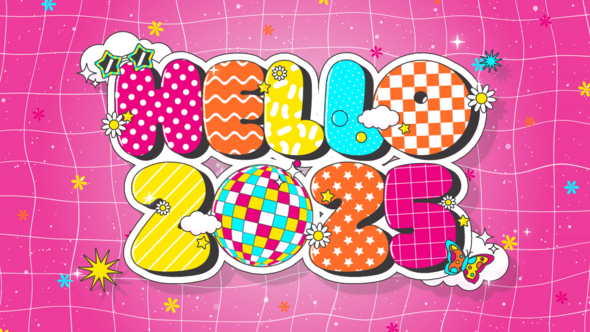 Fancy Colorful Titles Titles template preview