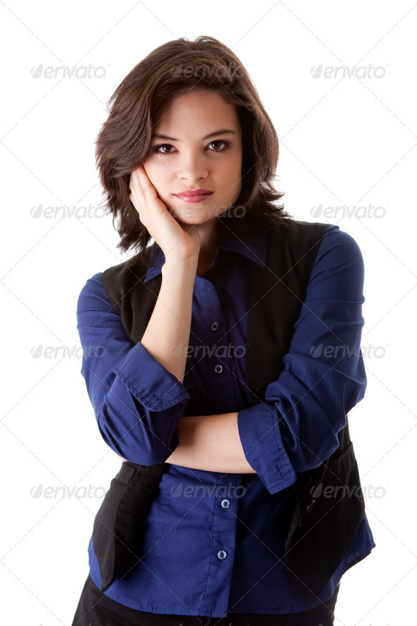 Young business woman - Stock Photo - Images