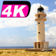 Lighthouse Formentera, 4K Time Lapse - VideoHive Item for Sale