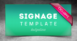 Corporate Signage Template
