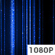 Blue Vertical Particles - VideoHive Item for Sale