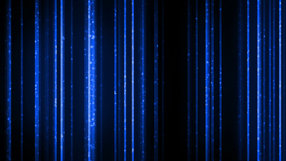 Blue Vertical Particles
