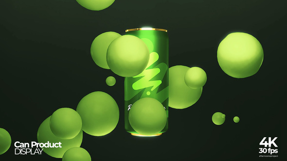 Can Product Promotion Mockup Product Promo template preview