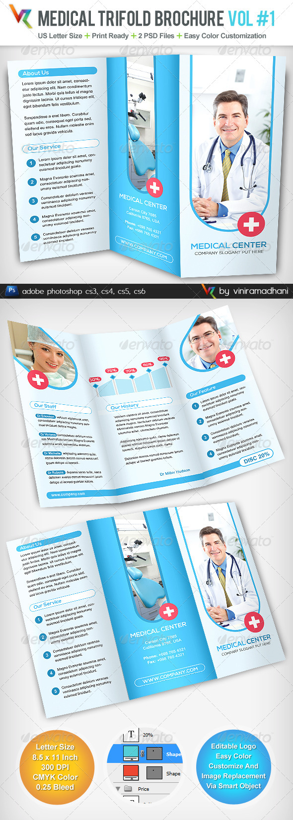 Medical TriFold Brochure - Corporate Brochures