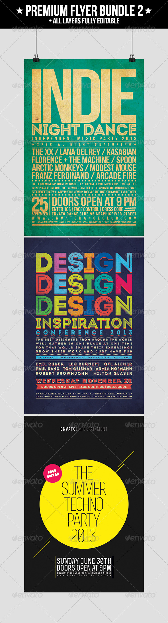 Premium Flyer Bundle 2 - Events Flyers