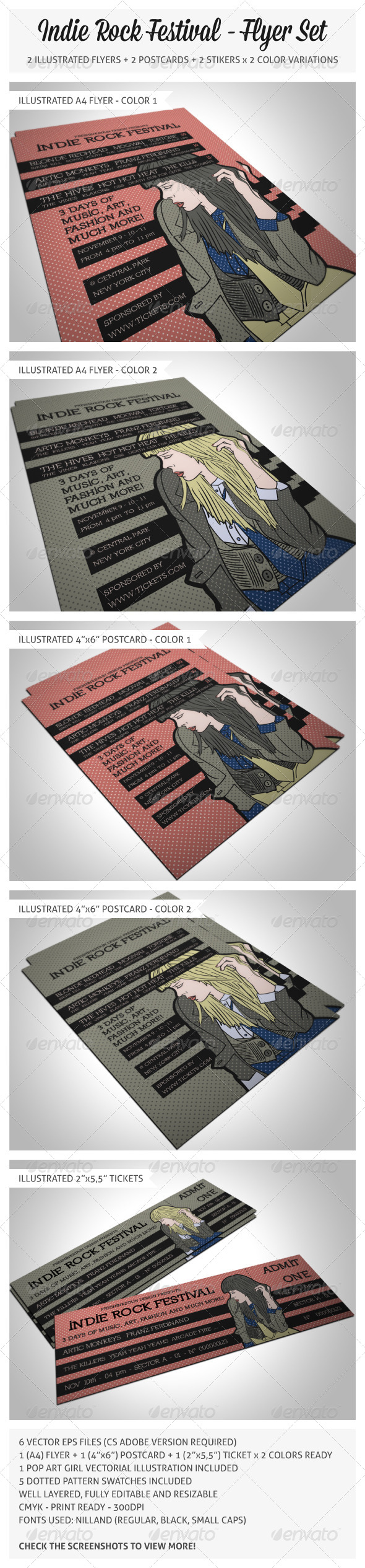 Indie Rock Festival Set