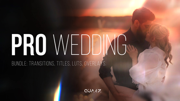 Pro Wedding Bundle for After Effects – Transitions, Titles, LUTs, Overlays Elements template preview