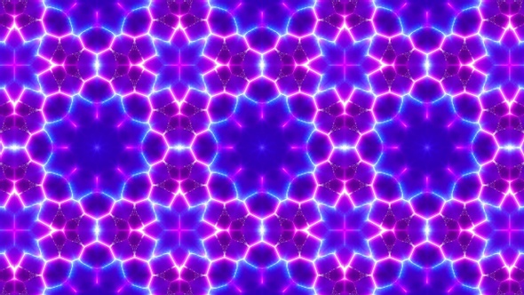 Blinking Neon Light Beam Kaleidoscope Loop 4K 13 alt