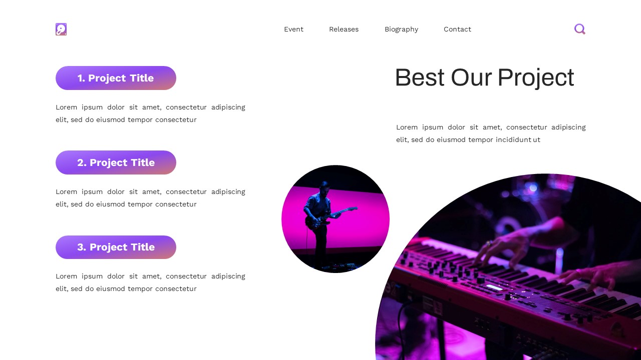 Music Inspiration - Musical Keynote Templates, Presentation Templates