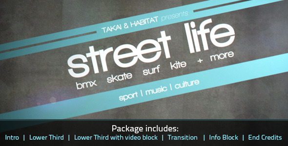 Street Life Sports - VideoHive 5071370