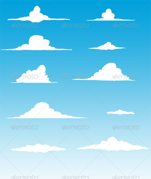Clouds by Marjan2 | GraphicRiver