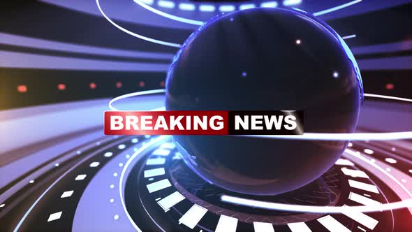Breaking News Loop 4k alt