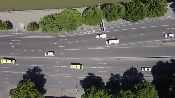 Riverside Traffic Aerial alt