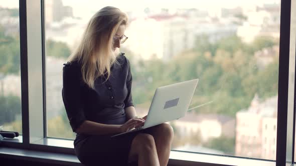 Attorney In Advocacy Company Analyzing Corporate Deal. Human Rights Advocate Reading Law Brief Case. alt