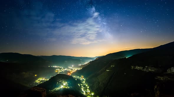 Milky Way Time lapse
