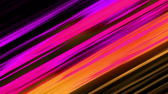 Abstract speed line background purple to yellow creative gradient horizontal speed light texture.