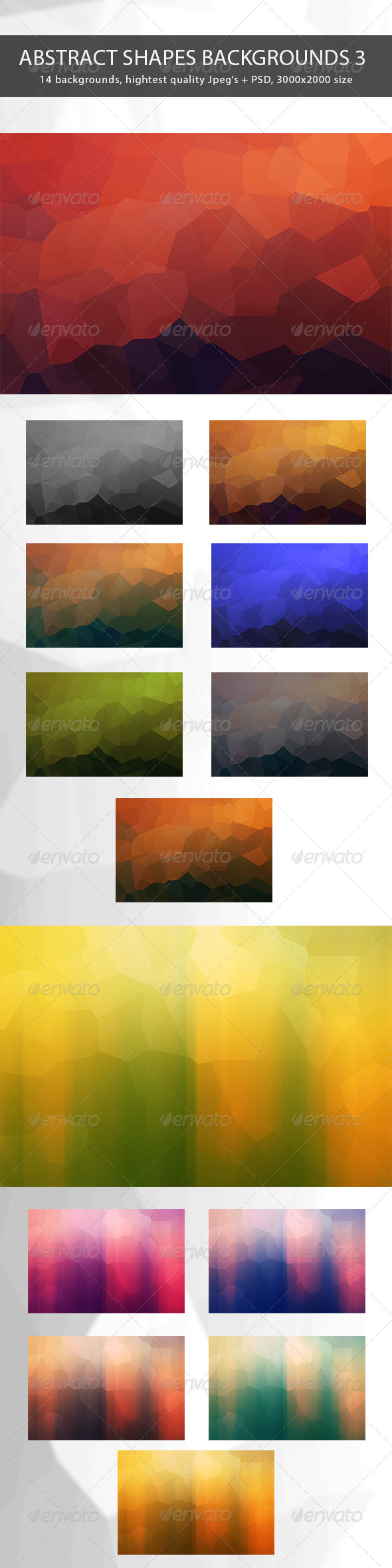 Abstract Shapes Backgrounds 3 - Abstract Backgrounds