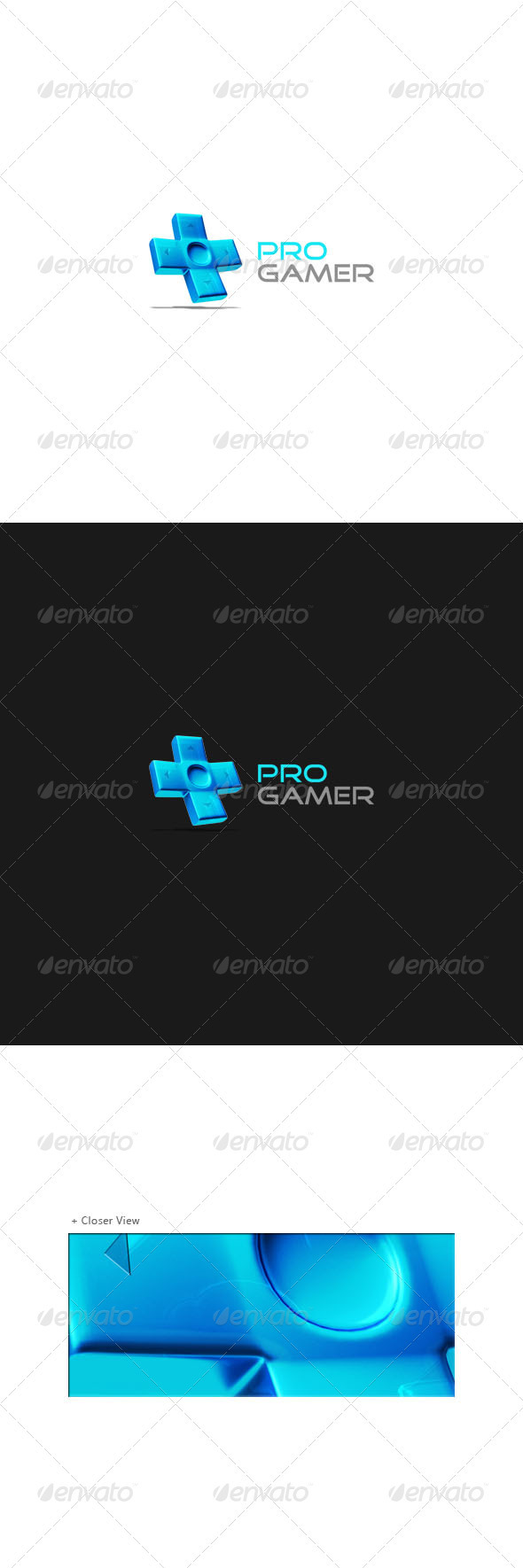 Pro Gamer Logo Template - Objects Logo Templates