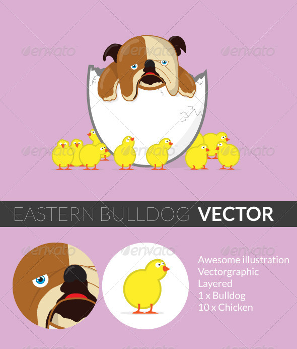 Easter Bulldog By Goblinportal Graphicriver