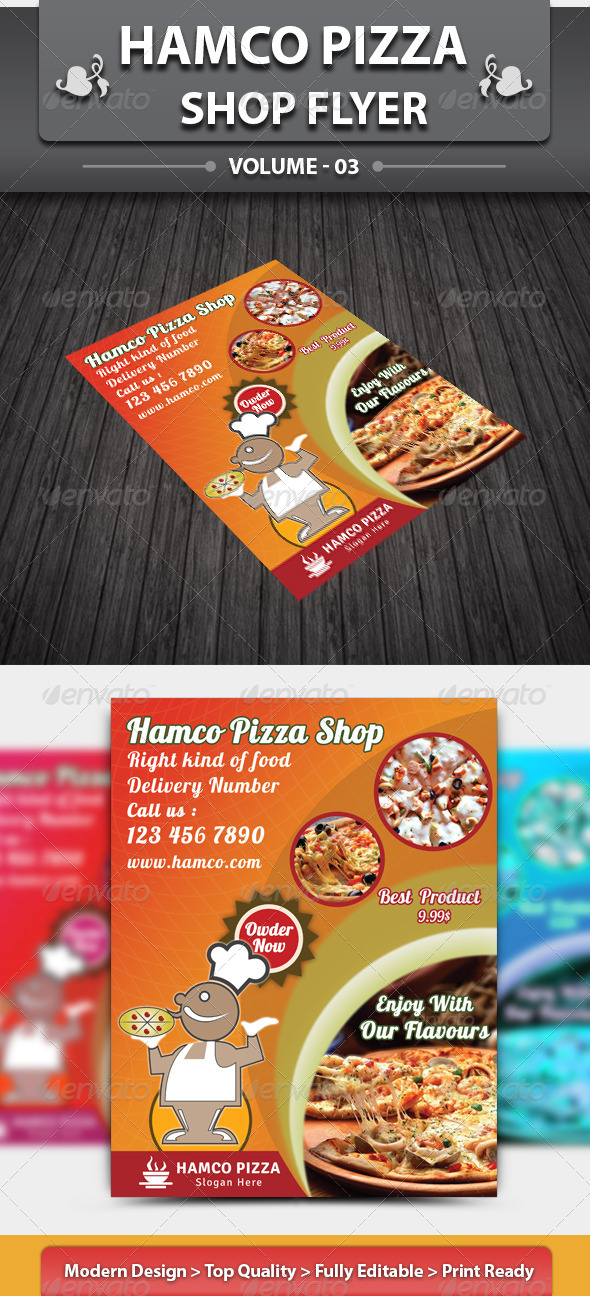 Restaurant Business Flyer | Volume 15 - Restaurant Flyers