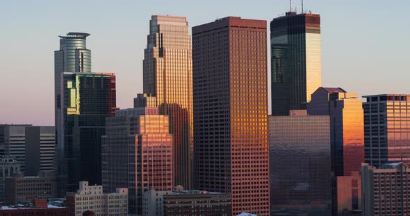 Downtown Minneapolis - Golden Hour