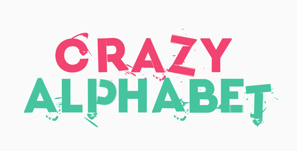 Crazy alphabet - VideoHive 5090915