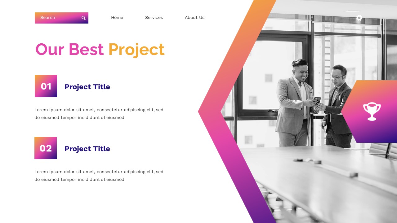Business Report - Corporate Powerpoint Templates, Presentation Templates