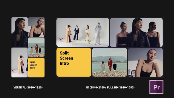 Split Screen Intro Split Screen Intro, Premiere Pro Templates | VideoHive