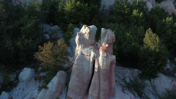 Flight Over Natural Rock Formation Fenomen  Stone Wedding 4 alt
