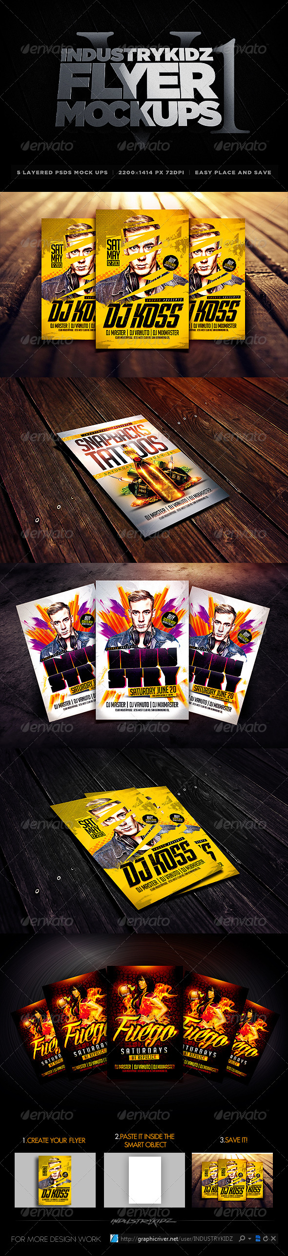 Flyer Mock-Ups - Flyers Print