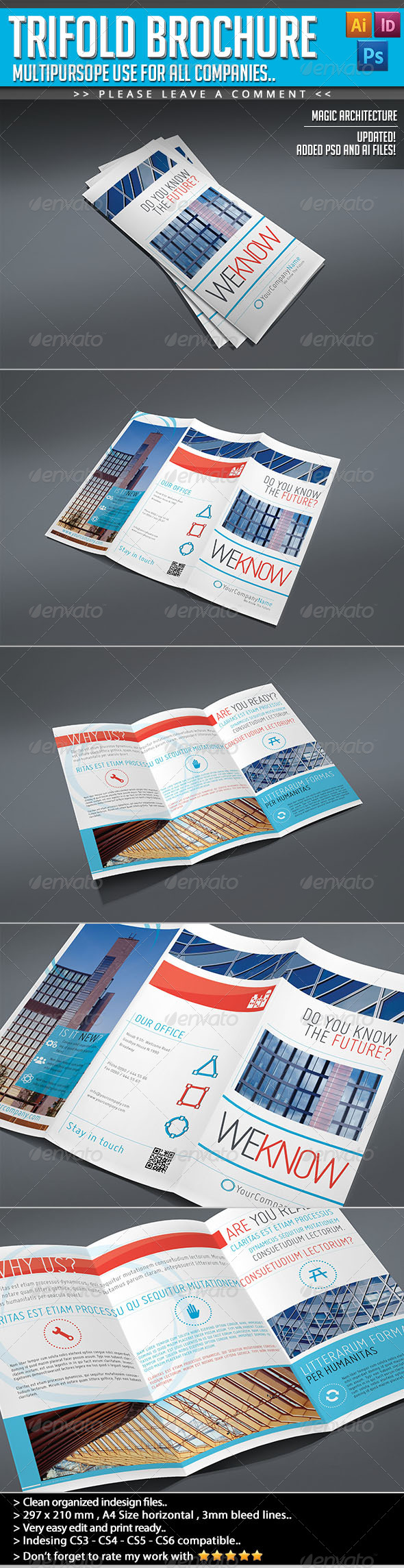 Trifold Brochure - The Magic of Architecture - Informational Brochures