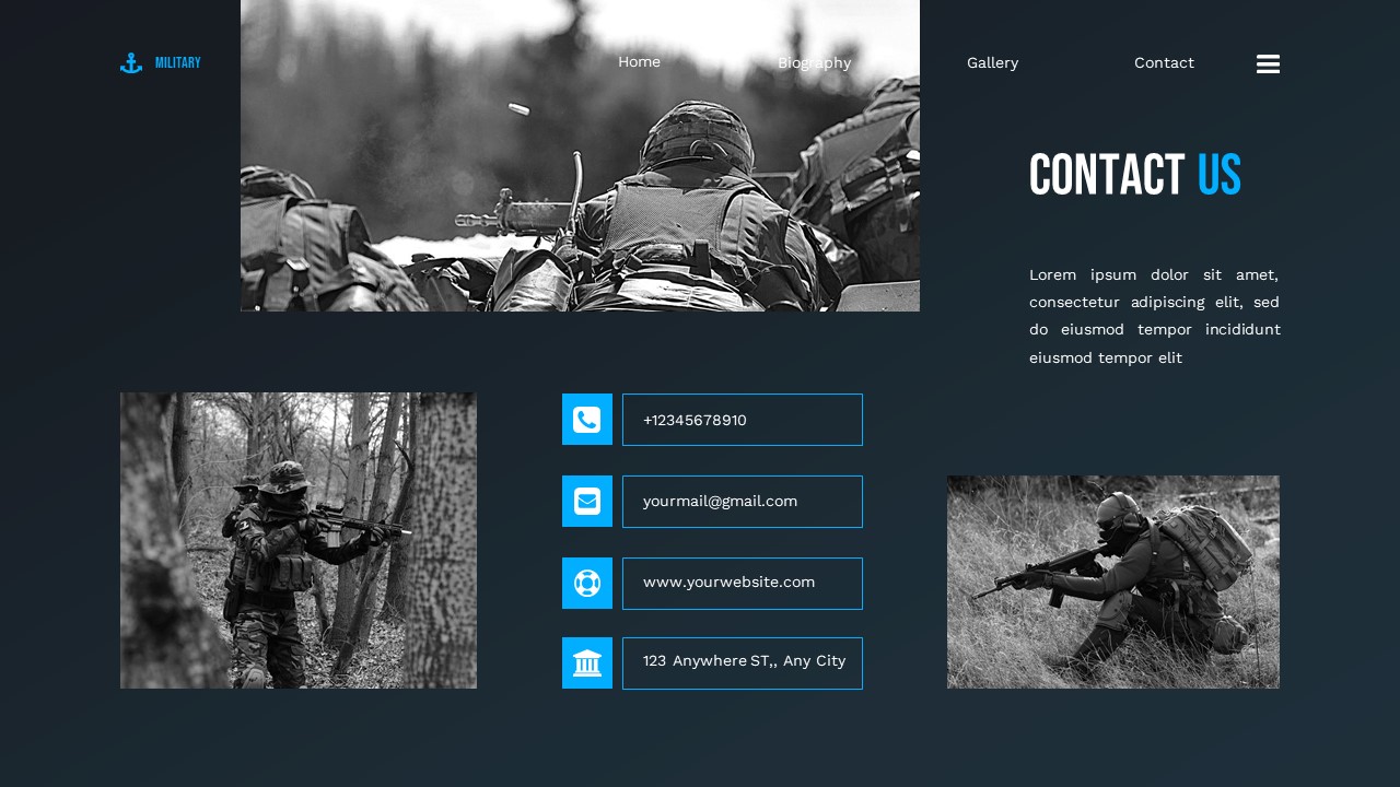 Military - Force Powerpoint Templates, Presentation Templates ...