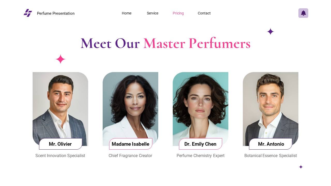 Perfume Keynote Template, Presentation Templates | GraphicRiver