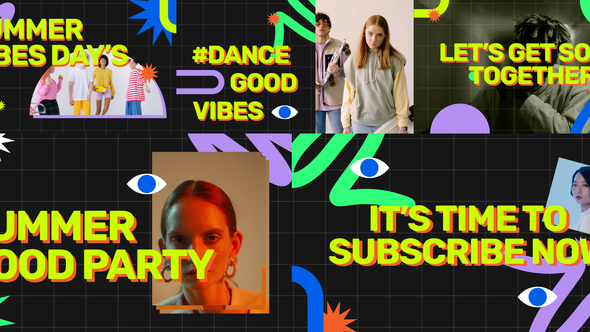 Summer Promo Premier Pro Premiere Pro template preview