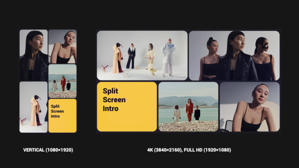 Split Screen Opener Openers template preview