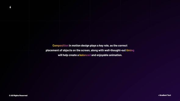 Gradien Titles | After Effects Titles template preview