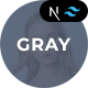 Gray - Tailwind NextJS Personal vCard/Portfolio Template
