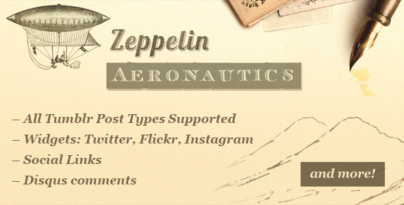 Zeppelin - Vintage - ThemeForest 5075759