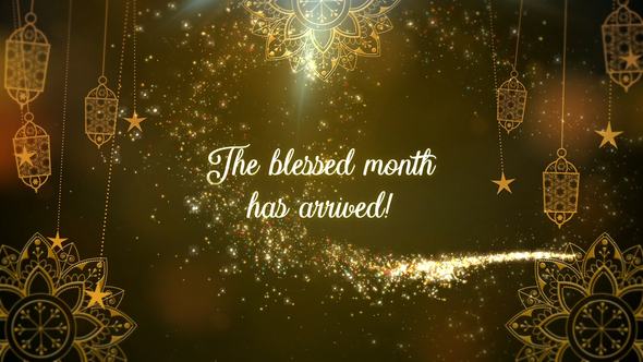 Ramadan Greetings Titles template preview